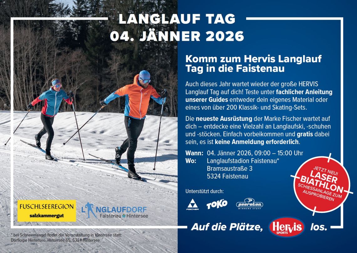 Hervis Langlauftag, am 4. Jänner 2026